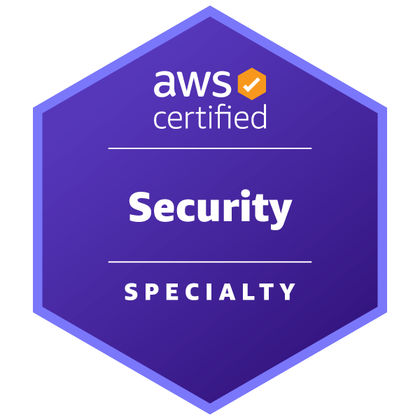 AWS security specialist badge