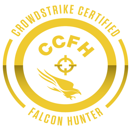 CrowdStrike falcon hunter badge