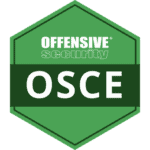 OSCE certificate badge