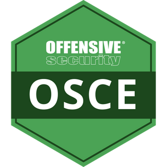 OSCE certificate badge